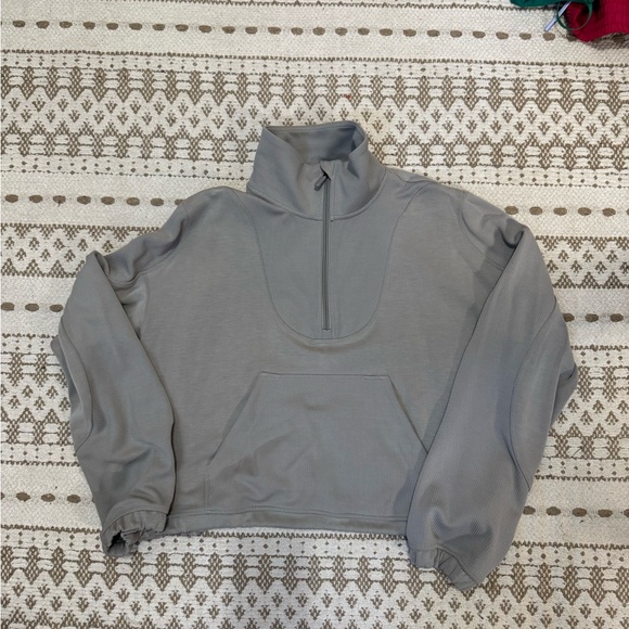 lululemon athletica Riverstone Softstream Half Zip ( SIZE 8 ) - Picture 1 of 4